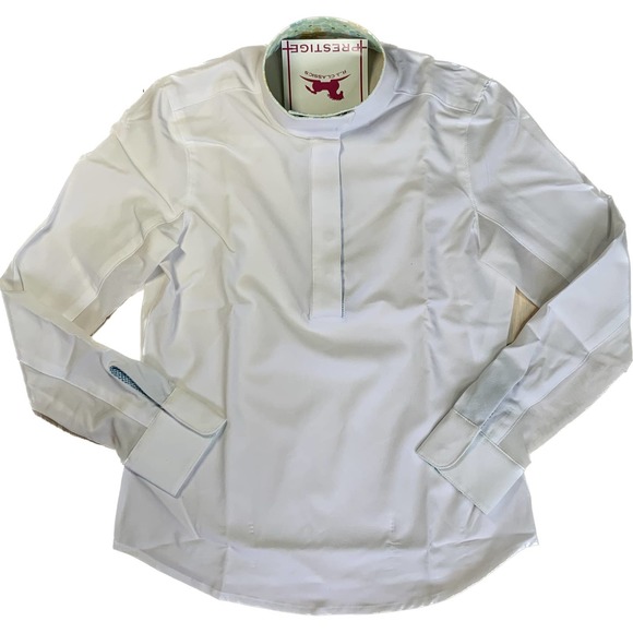 R. J. Classics Other - R.J. Classics Prestige Rebecca Jr Show Shirt w/ Floral Collar Y Small (4-6) NWT